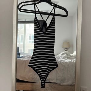 WYLDR Striped Bodysuit